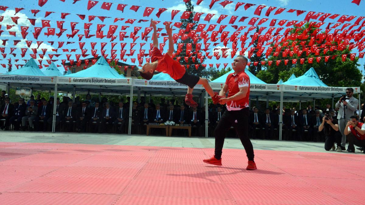 Kahramanmaraşta, 19 Mayıs kutlandı