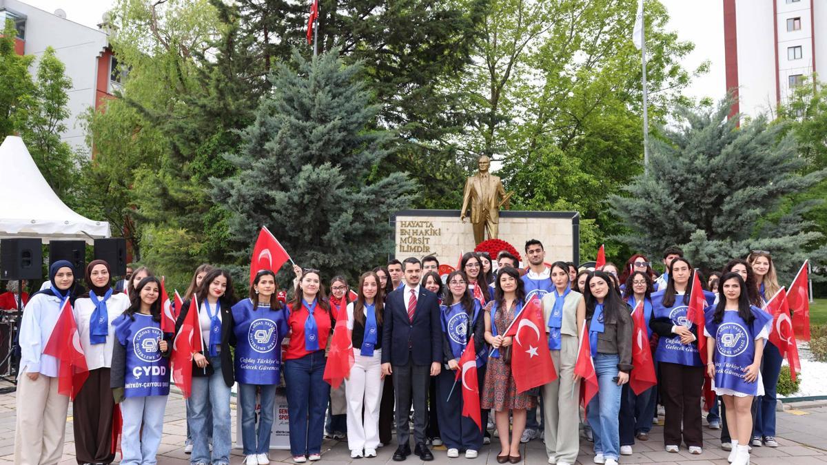 Çankayada 19 Mayıs coşkusu