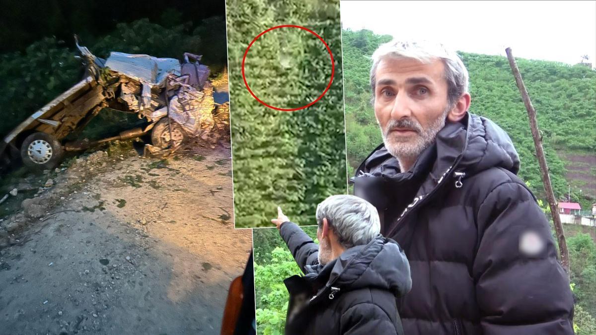 Giresun'daki dehşet anlarını anlattı: Bir baktım araba üzerimden geçiyor