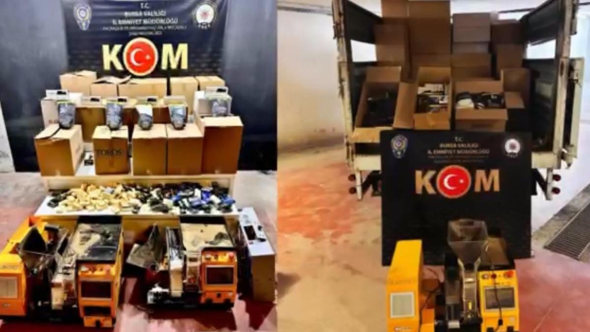 Bursa'da kaçak tütün operasyonu