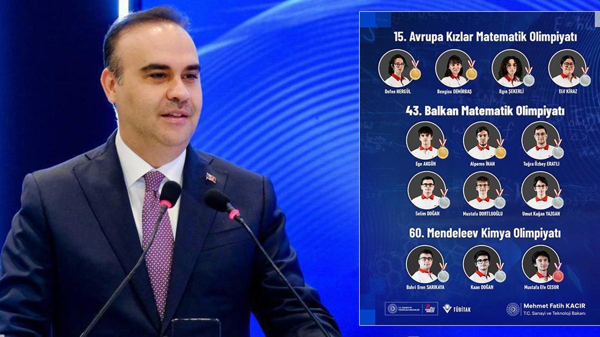 4 altın, 8 gümüş ve 1 bronz madalya ile döndüler! Türk gençlerinden uluslararası bilim olimpiyatlarında büyük başarı