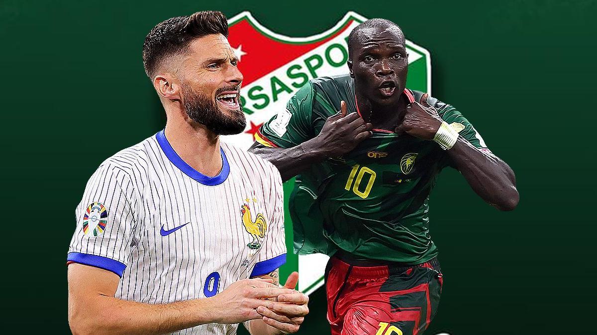 Bursaspor, Süper Lig'i kafaya koydu! Olivier Giroud ve Aboubakar bombası...