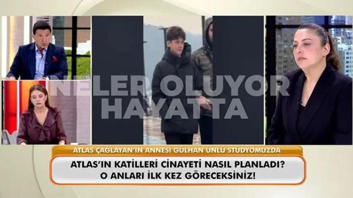Atlas Çağlayanın cinayetinde yeni görüntü! İlk kez Kanal D'de yayınlandı