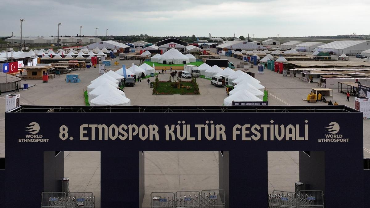 8. Etnospor Kültür Festivali İstanbul'da başladı