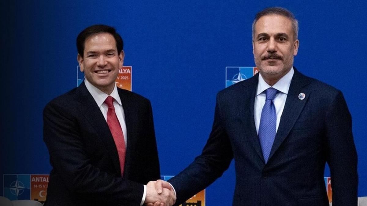 Dışişleri Bakanı Fidan, ABD Dışişleri Bakanı Rubio ile Görüştü