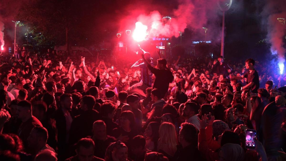 Trabzon'da kupa coşkusu