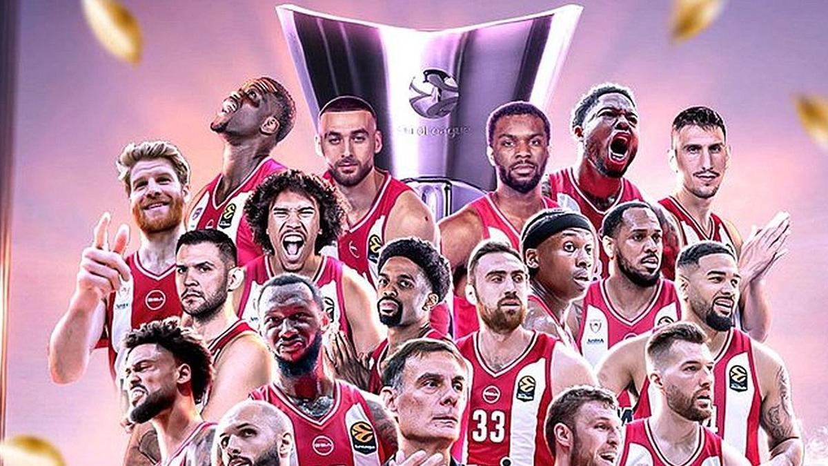 EuroLeague’de şampiyon Olympiakos