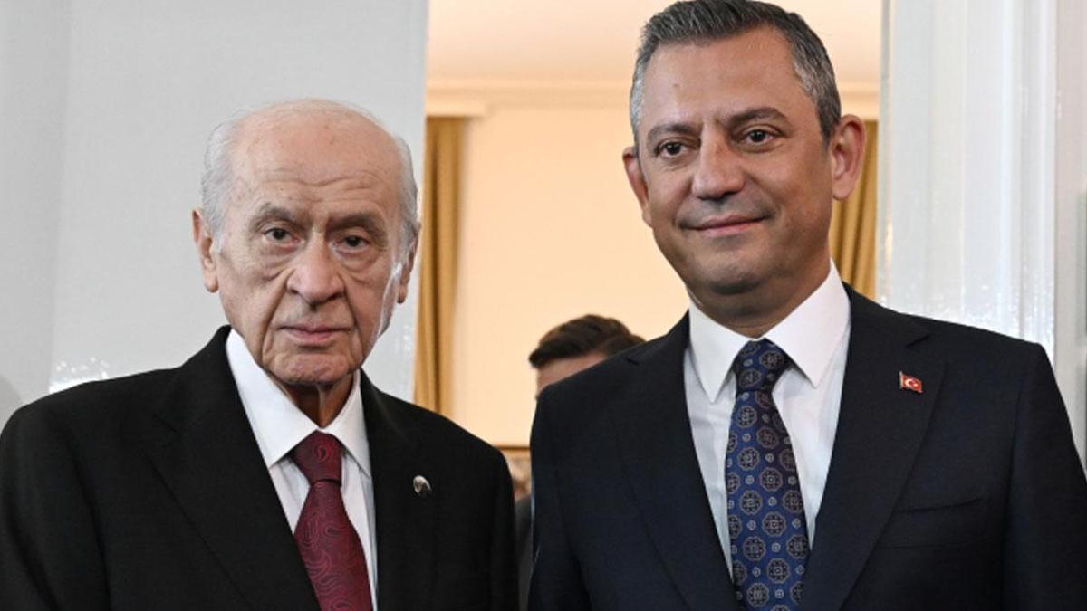 SON DAKİKA | MHP lideri Bahçeli, Özgür Özel ile görüştü