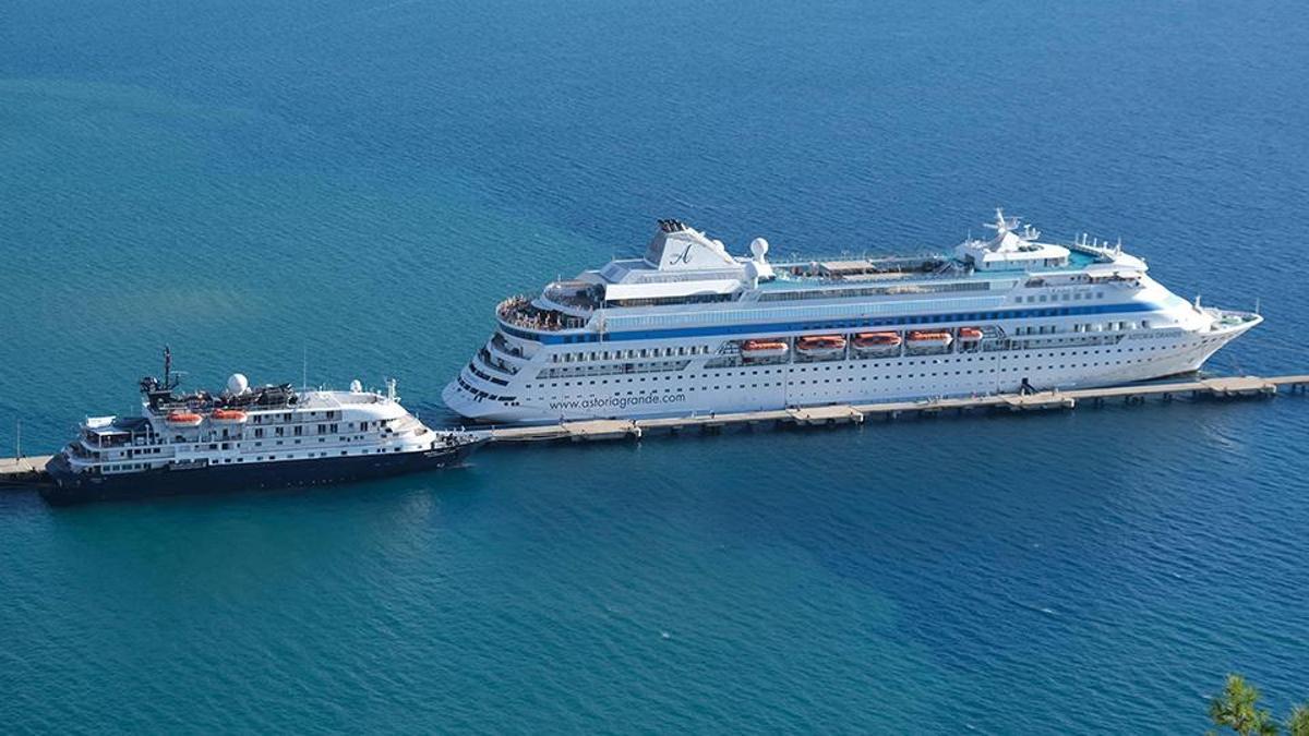 Kruvaziyerle nisanda gelen turist, 3 aylık yolcu sayısından fazla
