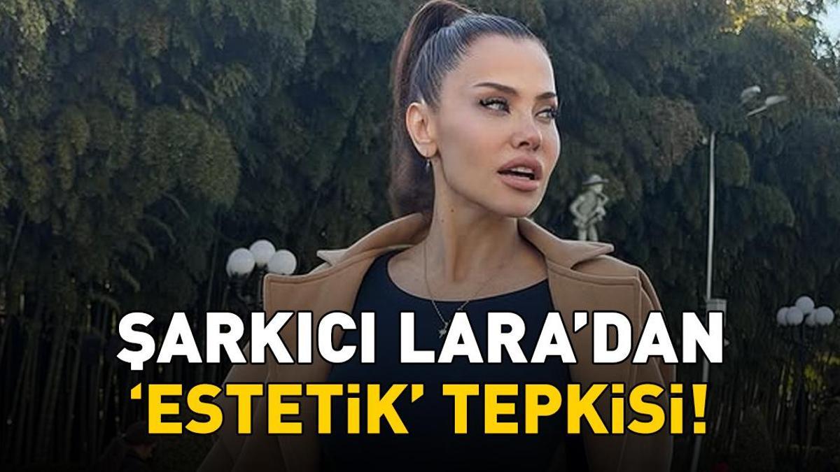 'Dudağımla pipet bile tutamıyorum' demişti! Şarkıcı Lara'dan 'estetik' tepkisi: 'Herkes aynı fabrikadan çıkmış gibi'