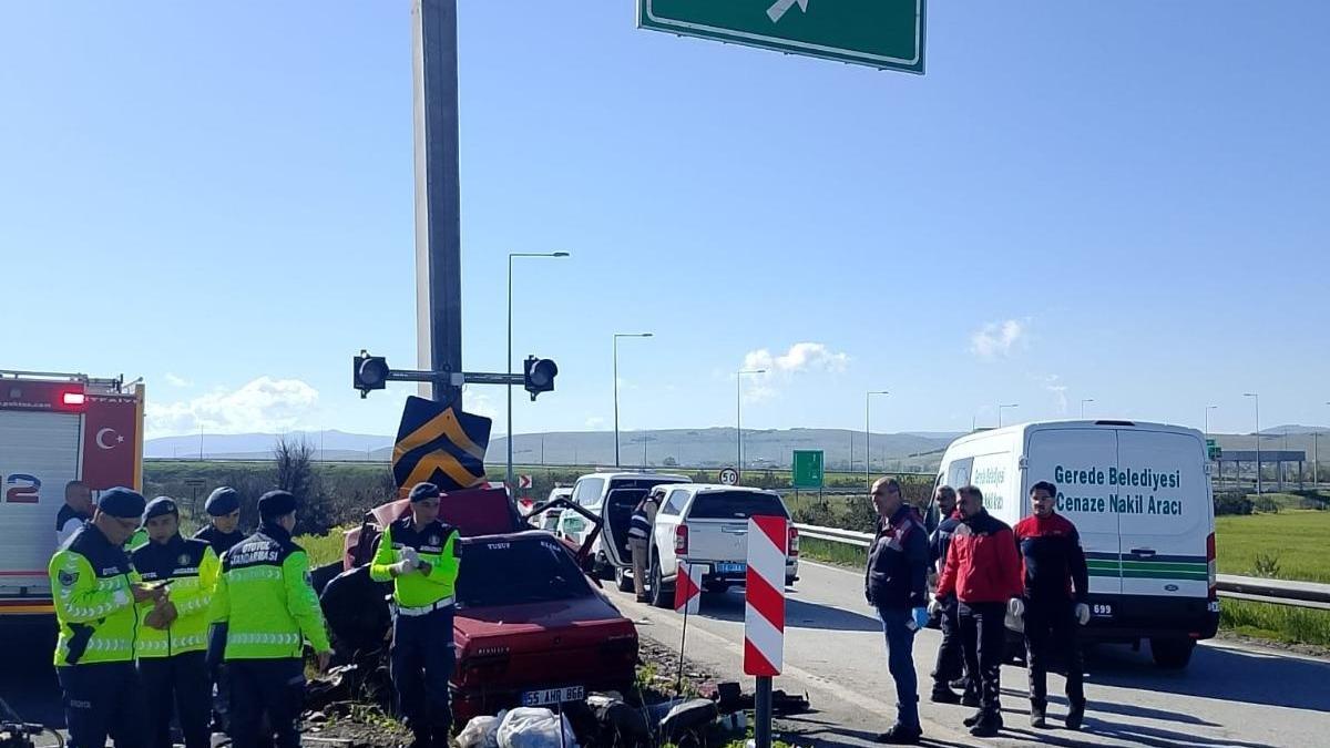 Bolu'da feci kaza: Karı koca öldü, kız çocuğu ağır yaralı
