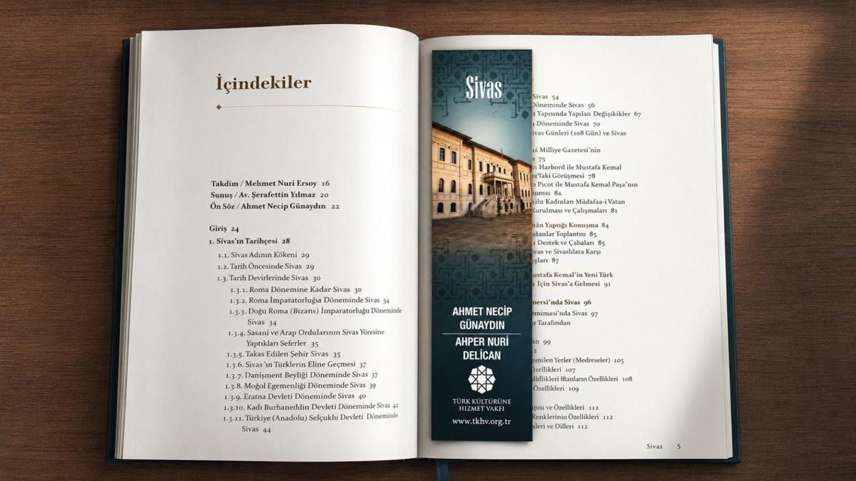"Sivas" kitabının genişletilmiş 2'nci baskısı yayımlandı