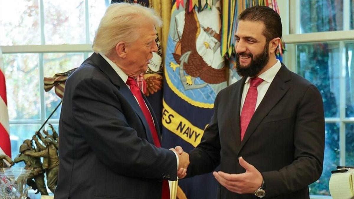 Suriye Cumhurbaşkanı Şara ile ABD Başkanı Trump telefonda görüştü