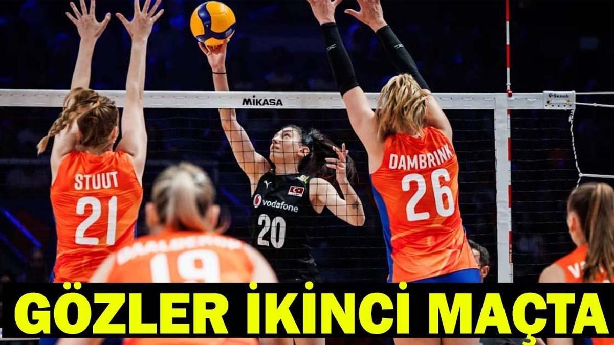 Türkiye - Hollanda voleybol maçı hangi kanalda, saat kaçta? Filenin Sultanları Millerler Ligi (VNL) ikinci mücadelesi...
