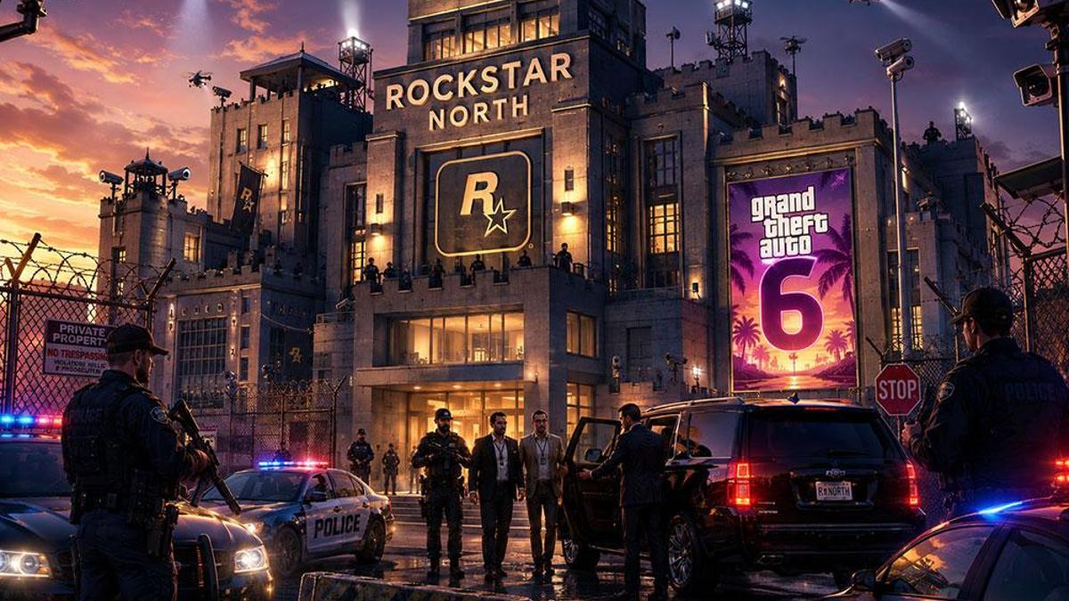 Rockstar North binası kaleye dönüştü