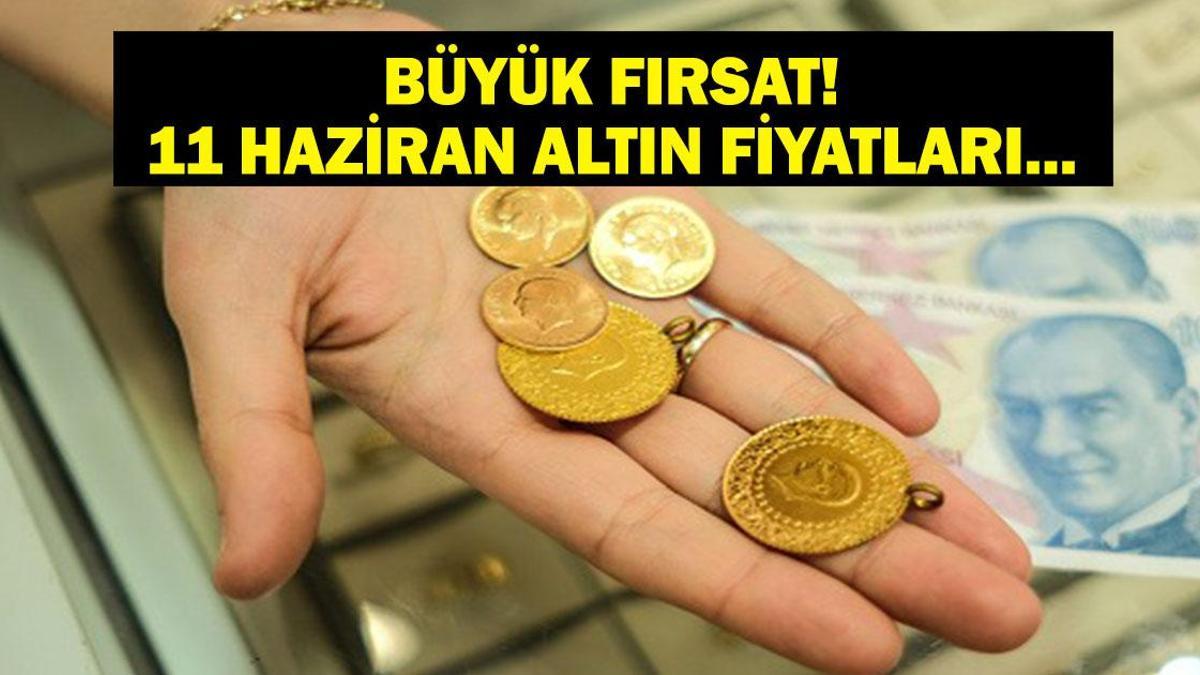 ALTINDA DÜŞÜŞ NE KADAR DEVAM EDECEK? 11 Haziran Bugün Gram, Çeyrek, Cumhuriyet Ne Kadar? Kapalıçarşı Altın Fiyatları Ne Durumda? İşte Canlı Altın Alış Satış Fiyatları...
