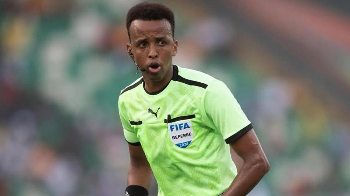 Somalili hakem Omar Abdulkadir Artan’a dev maç