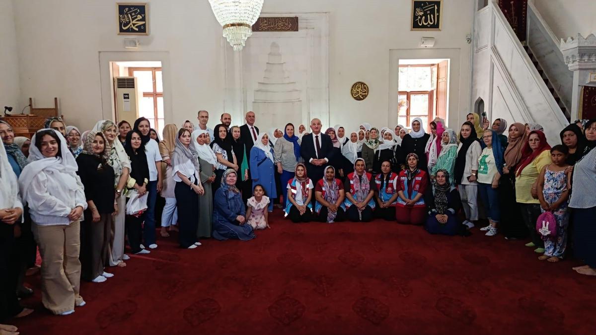 Edirne'de Kuran kursunu tamamlayan SODAM kursiyerlerİ için hatim programı düzenlendi
