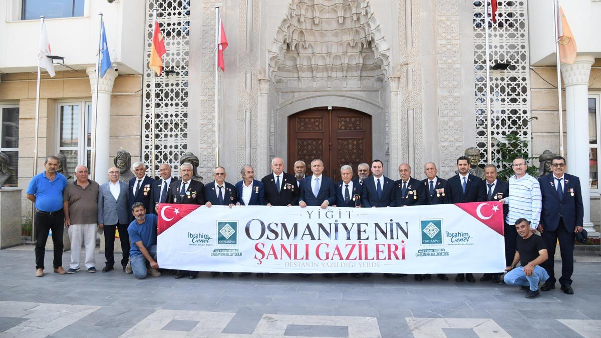 Osmaniye Belediyesi’nden Kıbrıs gazilerine vefa yolculuğu