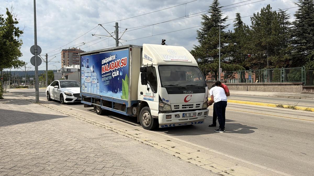 Eskişehir'de kamyonun çarptığı çocuk ağır yaralandı