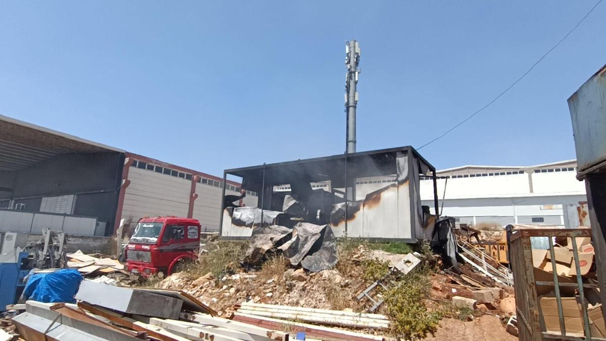 Gaziantep’te metal işletme atölyesinde yangın