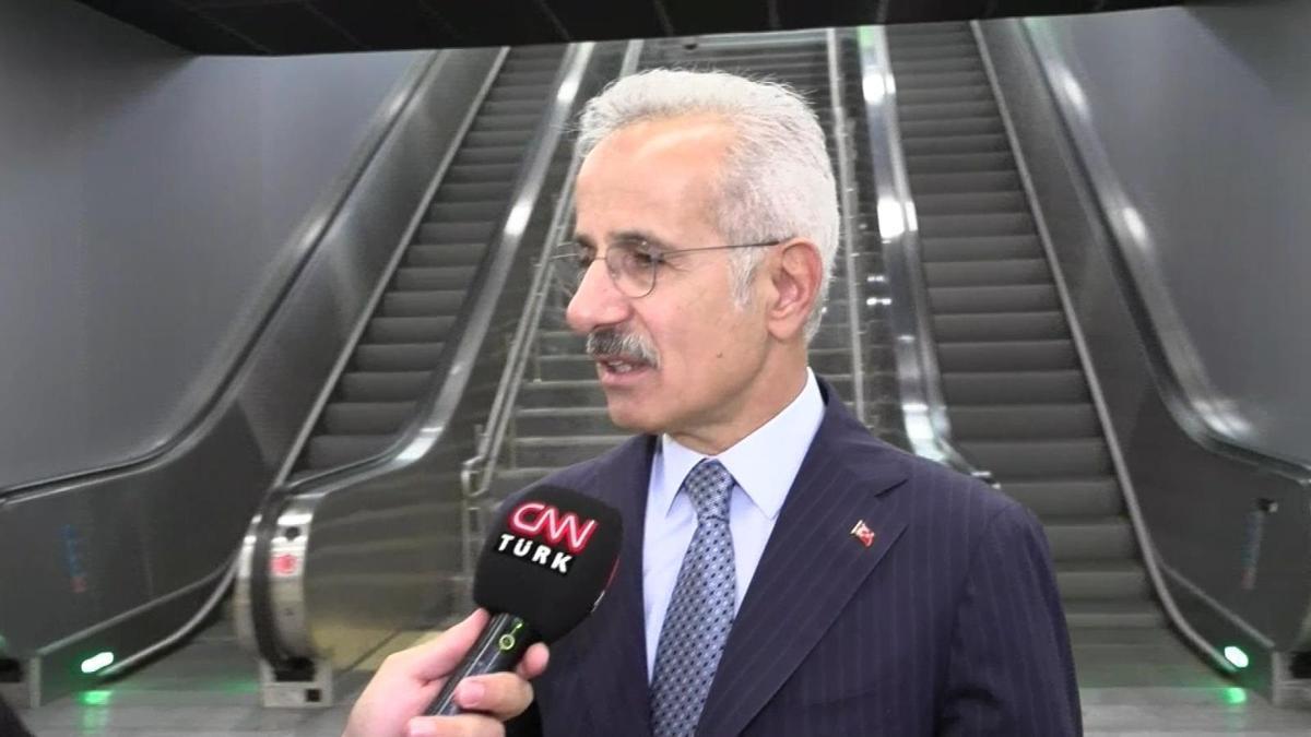 SON DAKİKA | Bakan Uraloğlu: Metro ağını örümcek ağı gibi örüyoruz