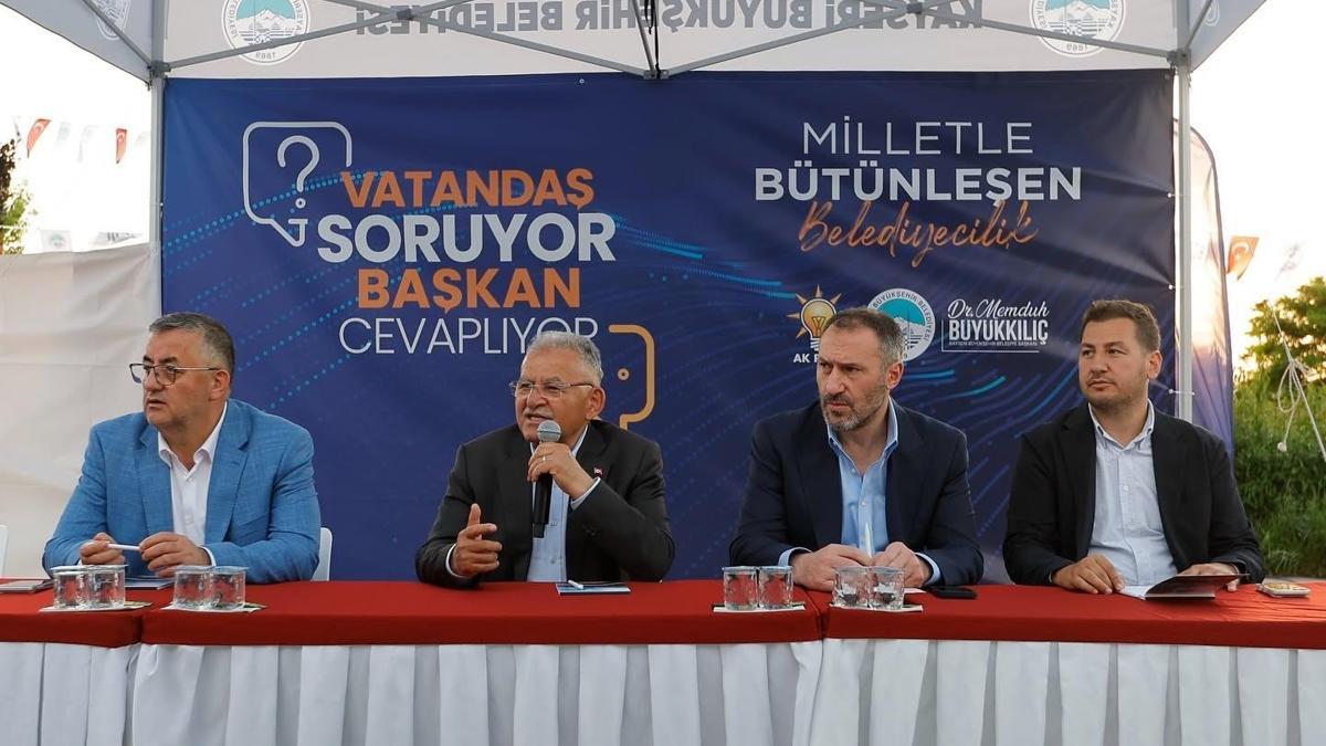 Başkan Büyükkılıç ‘Vatandaş Soruyor, Başkan Cevaplıyor’ programına katıldı