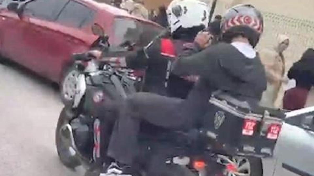 Kayseri'de polis ekipleri, öğrencileri sınava yetiştirdi