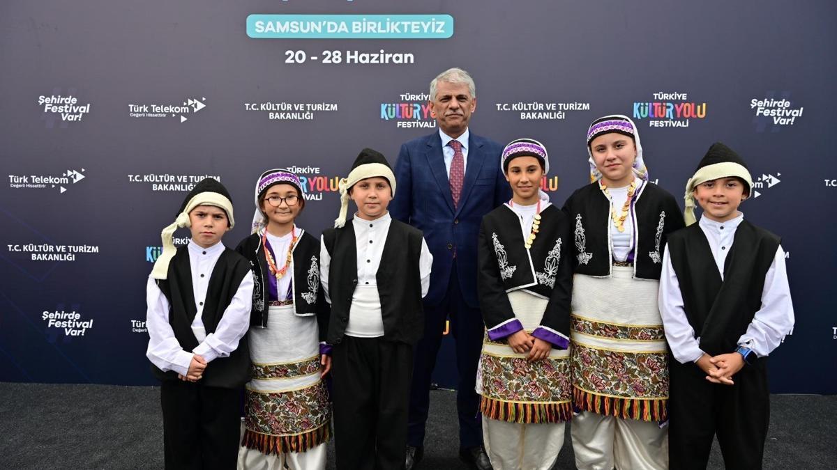 Kültür Yolu Festivali 3. kez Samsun'da
