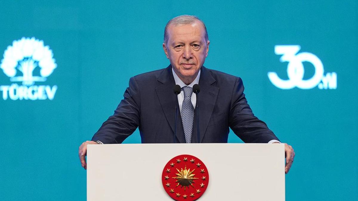SON DAKİKA! Cumhurbaşkanı Erdoğan: TÜRGEV'in temelinde güçlü Türkiye var
