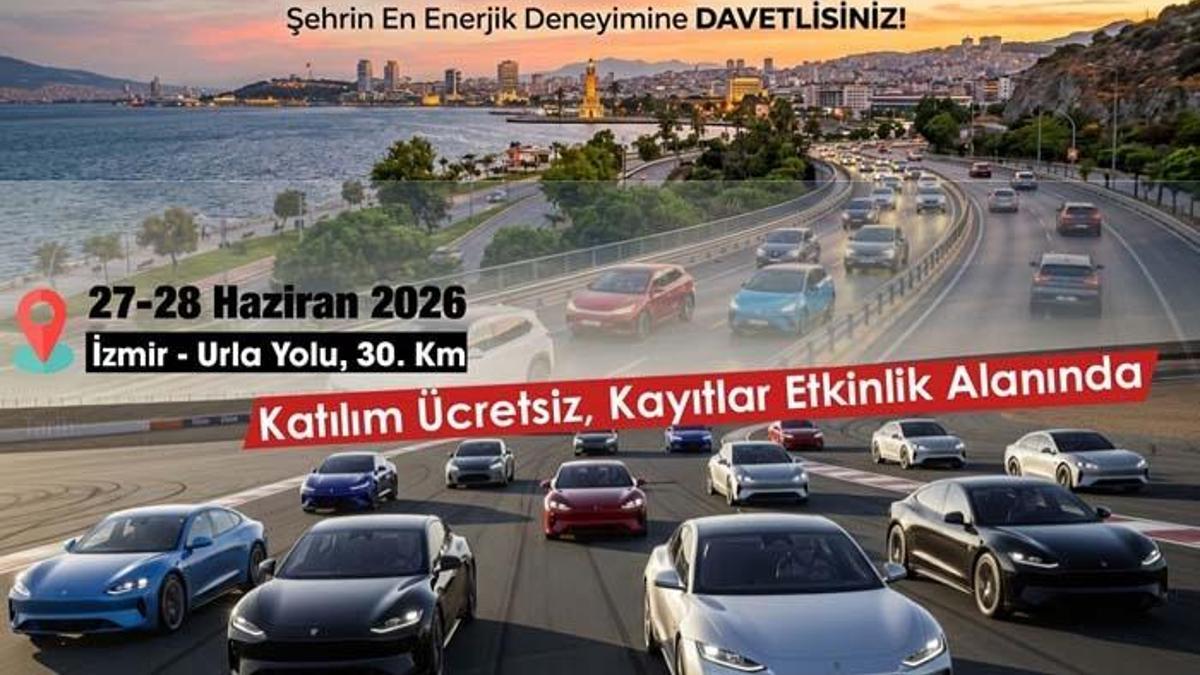 7. Elektrikli ve Hibrit Araçlar Haftası İzmir'de