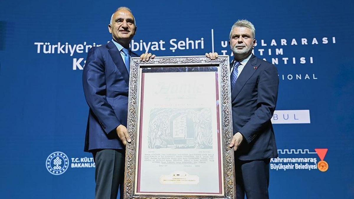 UNESCO Kahramanmaraş'ı tescilledi