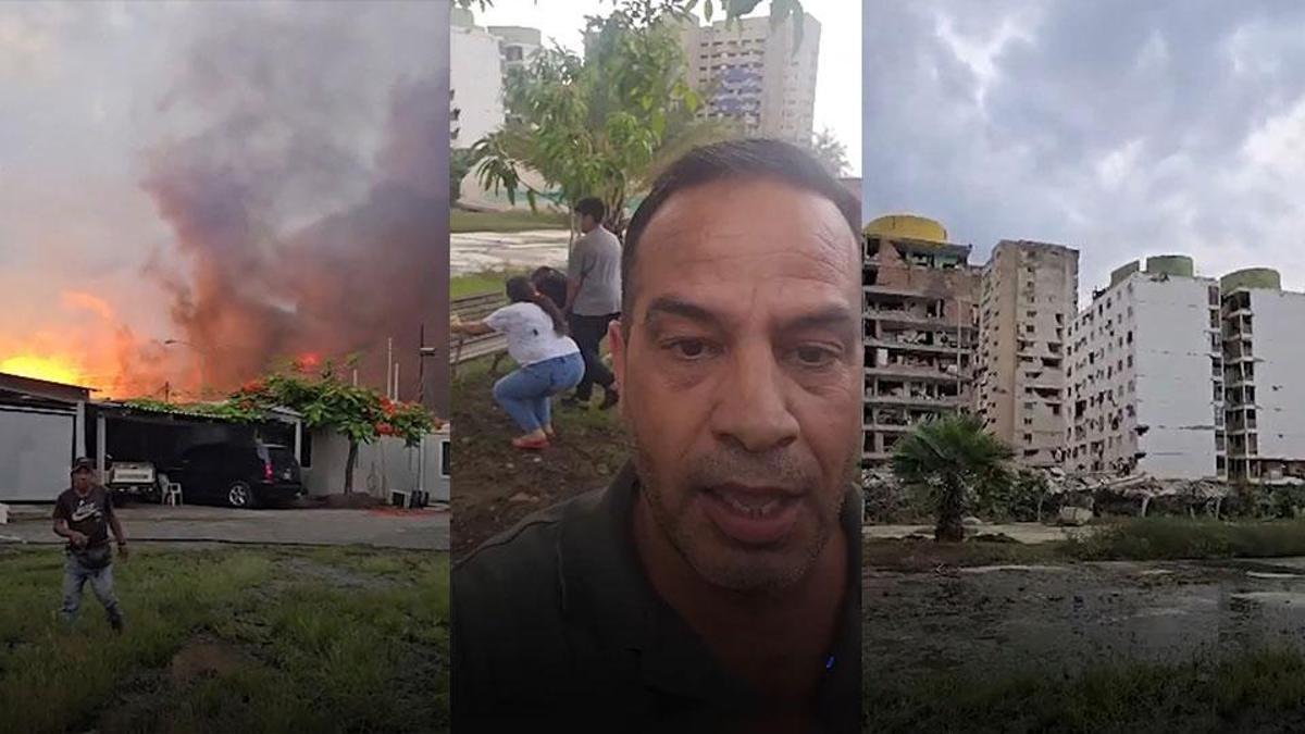 Venezuela 7,5 ve 7,2'lik depremle sarsıldı! O anları kayda alan bir Türk "Her yer cehennem" dedi