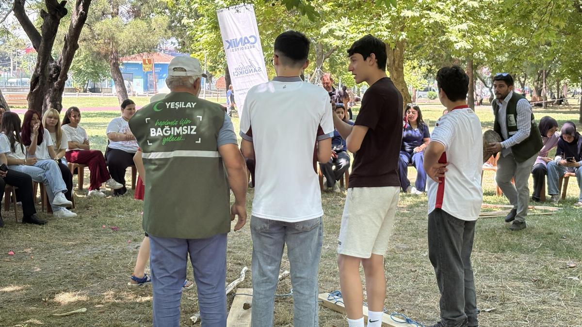 Canik'te bağımlılıkla mücadele kapsamında gençlik festivali düzenlendi