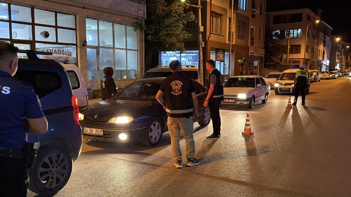 Eskişehir’de asayiş ve trafik denetimi yapıldı