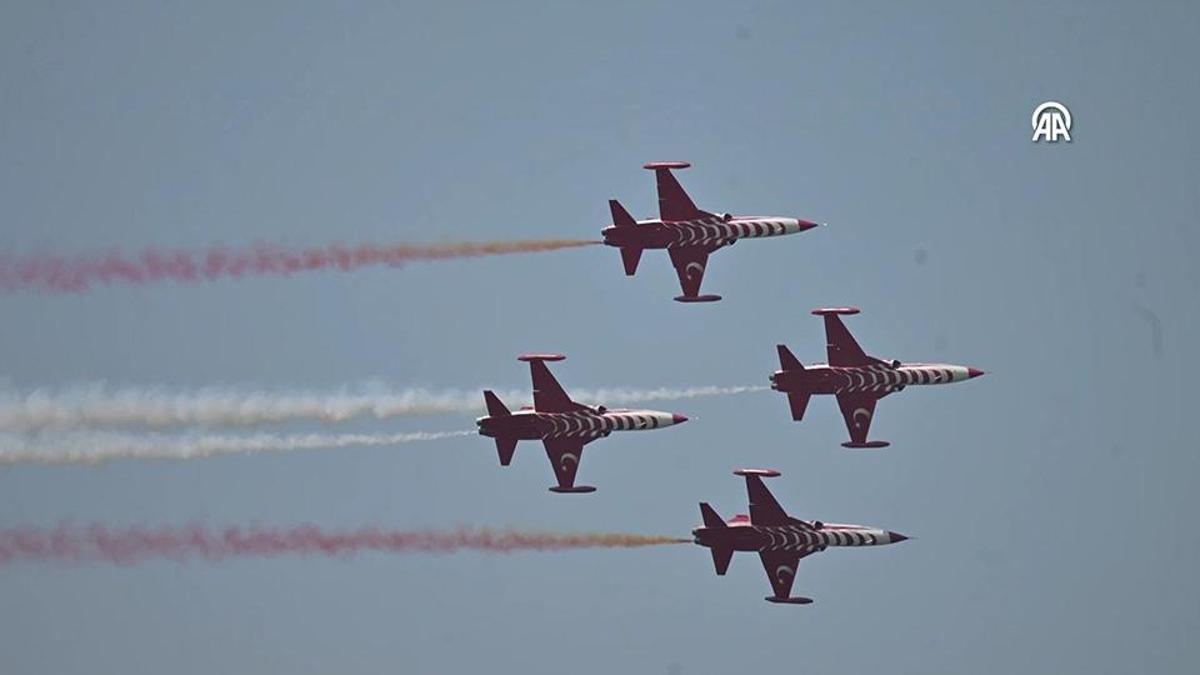 Belçika'da Türk Yıldızları rüzgarı