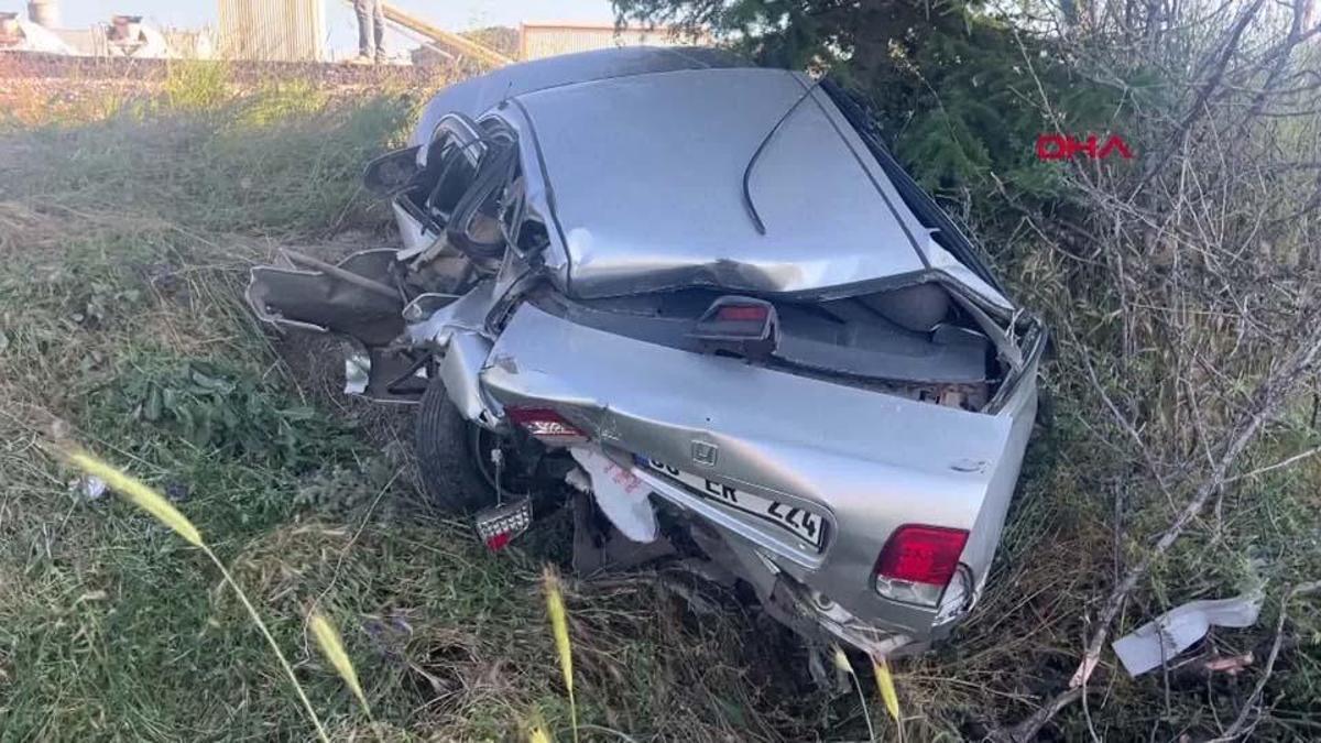 FECİ KAZA KAMERADA! 1 ölü, 1 yaralı
