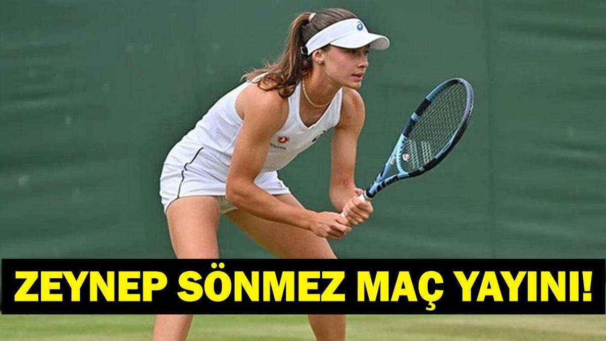 ZEYNEP SÖNMEZ TENİS MAÇI CANLI İZLE: Zeynep Sönmez – Claire Liu Maçı Saat Kaçta, Hangi Kanalda? Grand Slam Turnuvası Wimbledon’ın İlk Turunda
