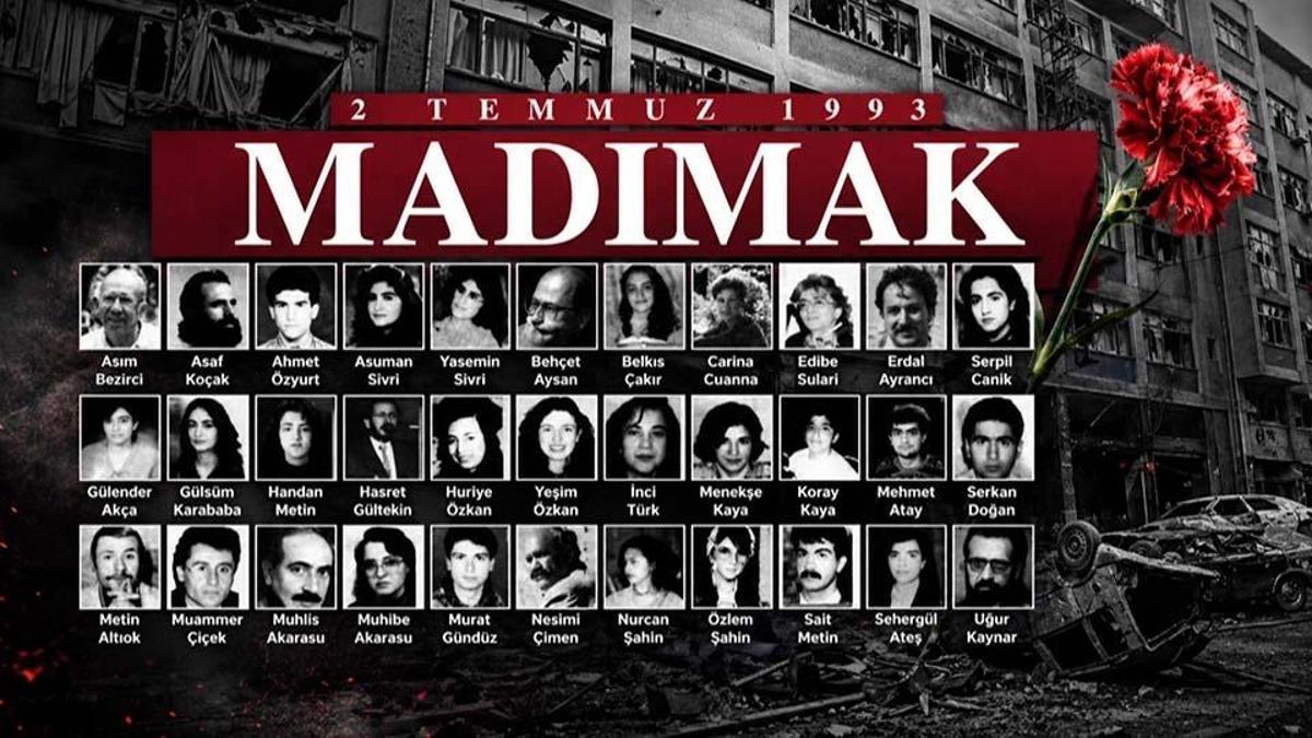 Acının günü: Madımak'ın 33. yıl dönümü