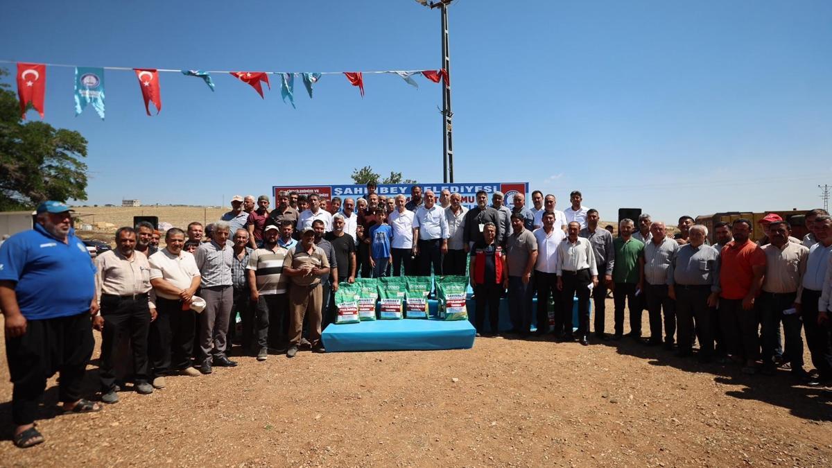 Gaziantep'te çiftçilere mısır tohumu desteği