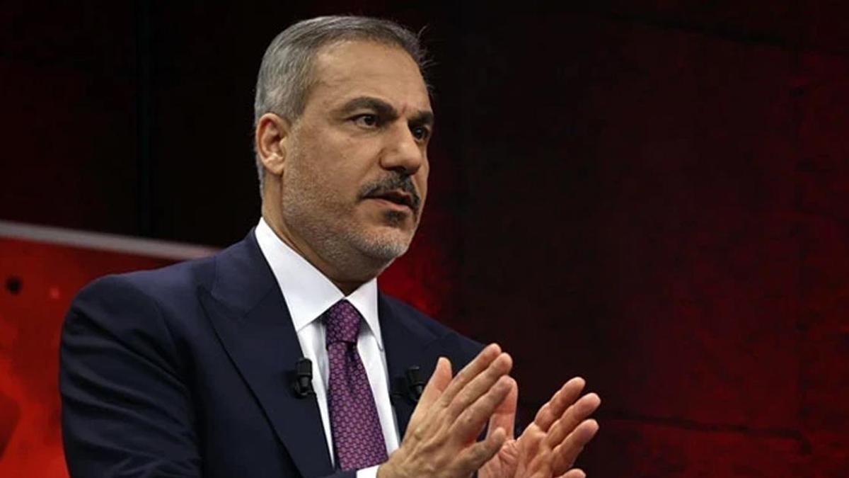 SON DAKİKA HABERİ: Dışişleri Bakanı Hakan Fidan CNN TÜRK'te