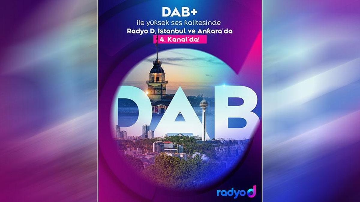 Radyo D, dijital çağın sesi DAB+ ile artık Ankara’da!