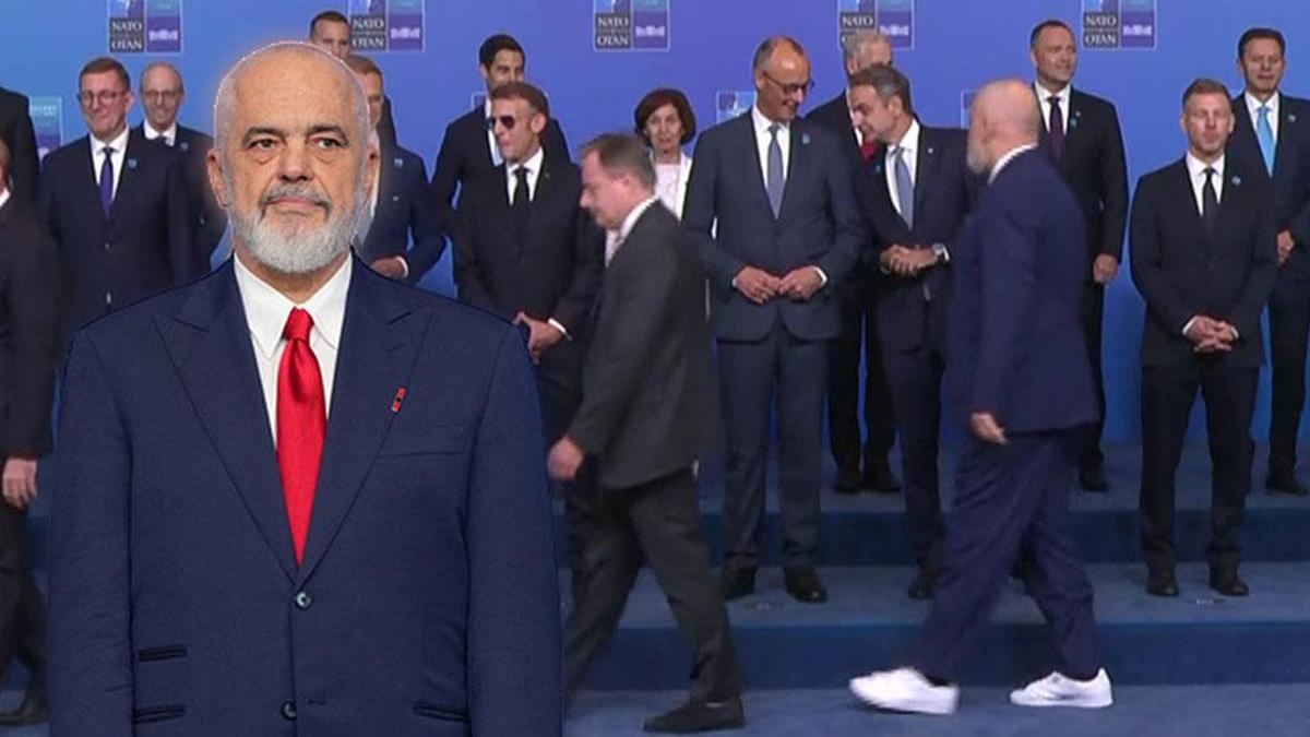 NATO aile fotoğrafı çekilirken yaşananlar: Rama salona girince dedikodu başladı! Meloni, Trump’ın yüzüne bakmadı…