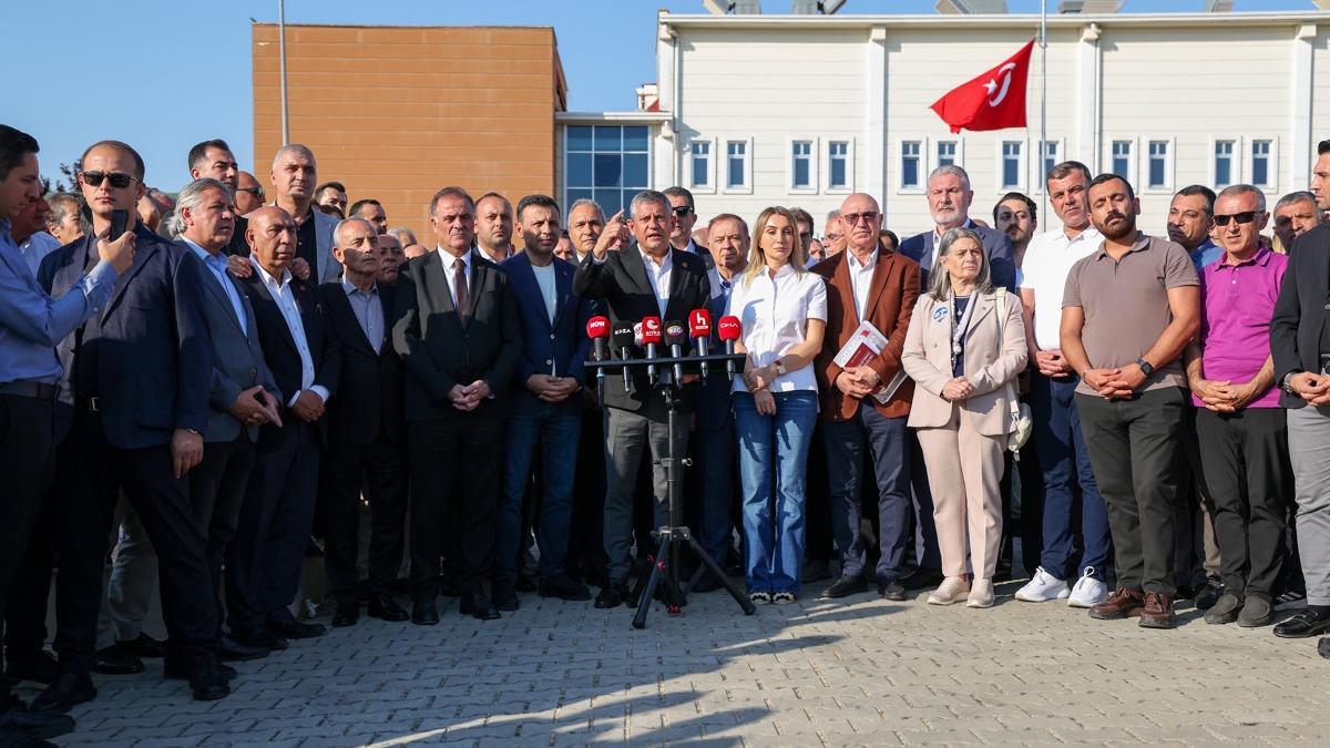 Özgür Özel, Silivri'de konuştu