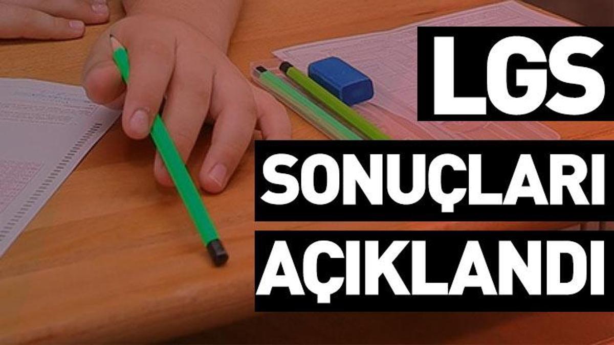 SON DAKİKA... LGS sonuçları açıklandı!