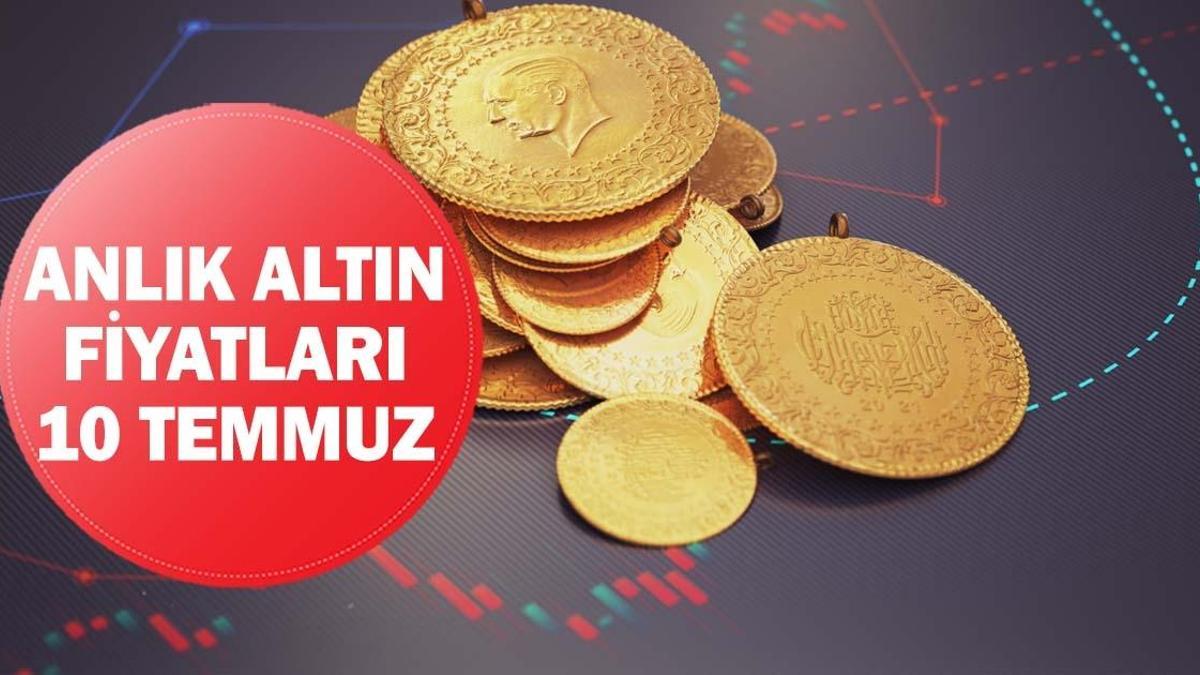 ANLIK ALTIN FİYATLARI 10 TEMMUZ: Gram, çeyrek altın ne kadar? Kapalı Çarşı yarım, tam, cumhuriyet altını fiyatı son durum haber görseli