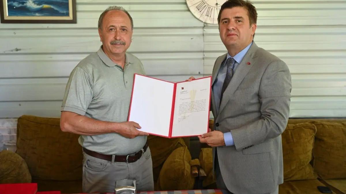 Şehit Yusuf Ergün'ün ailesine 'Şehadet Belgesi' teslim edildi