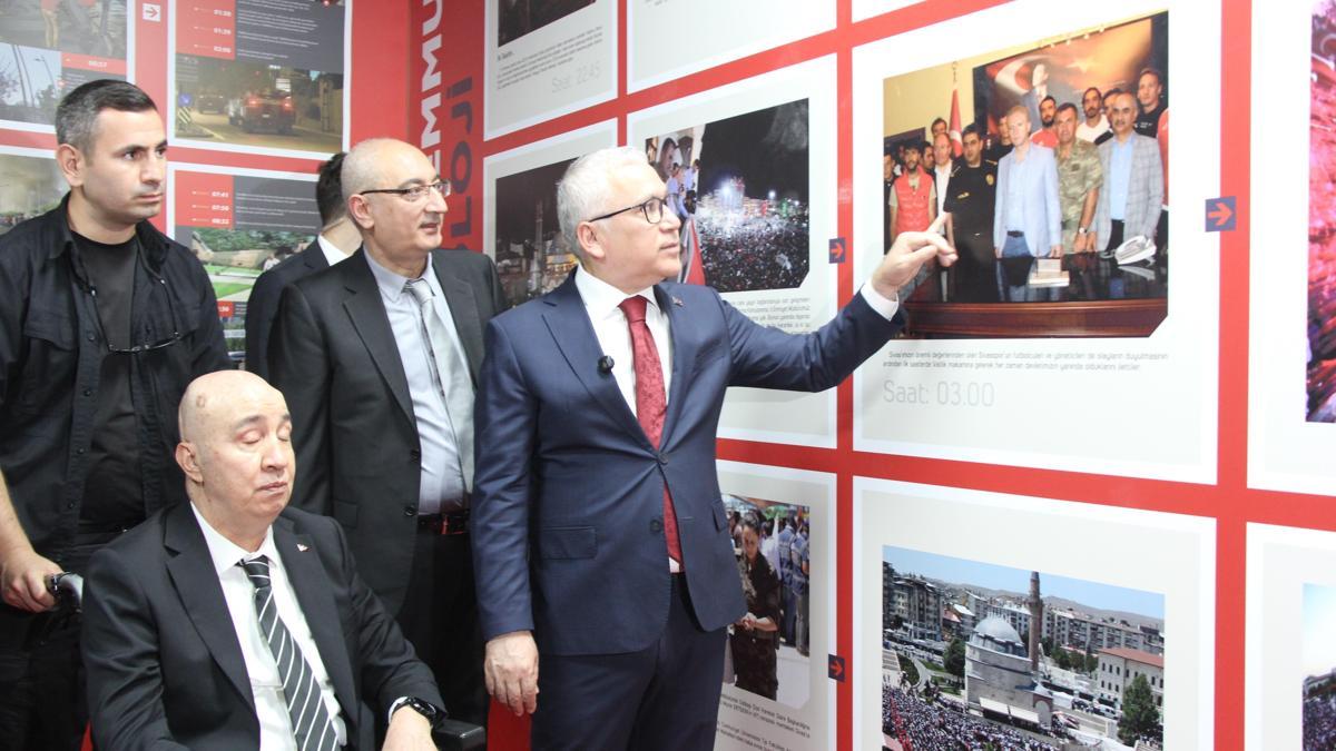 Sivas'ta 15 Temmuz 'Anı Merkezi' açıldı