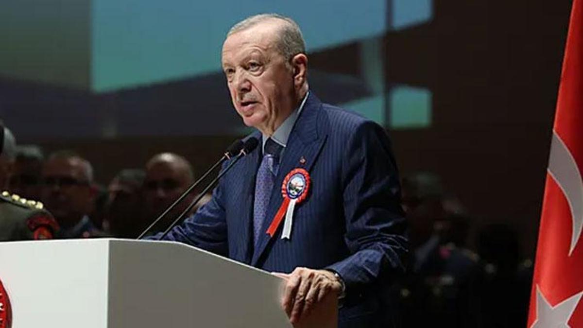 SON DAKİKA... Cumhurbaşkanı Erdoğan: Milli güvenliğimizden taviz vermeyiz!