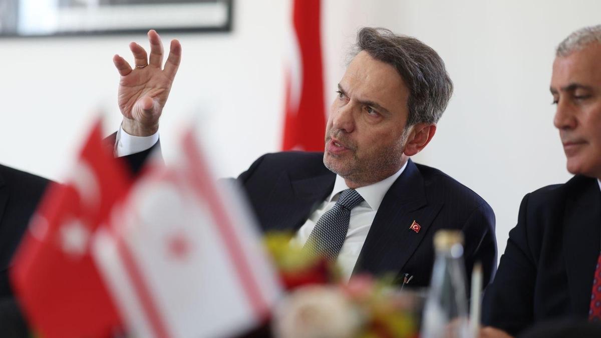 Bakan Bayraktar'dan, KKTC enerji güvenliği mesajı